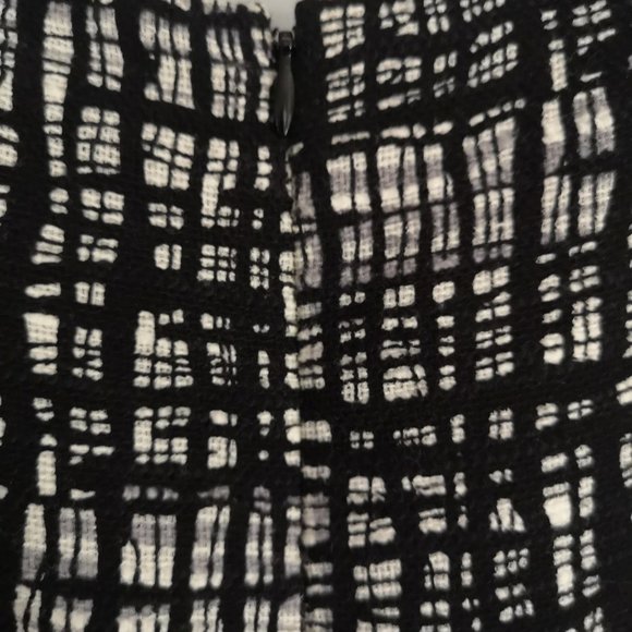Michael Kors Cotton Dress black/white 6 - Picture 7 of 8